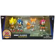 Sonic the Hedgehog 20th Anniversary Classic Figure 4-Pack